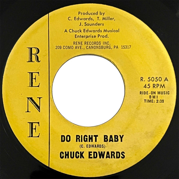 Chuck Edwards - I Don't Want No Company