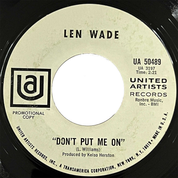 Len Wade - The Night The Angels Cried