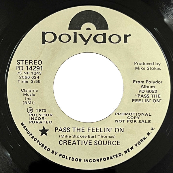 Creative Source - Pass The Feelin On
