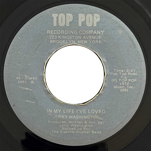 Jerry Washington - In My Life I've Loved
