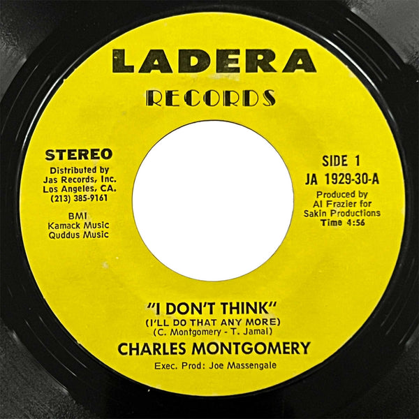 Charles Montgomery - I Don't Think