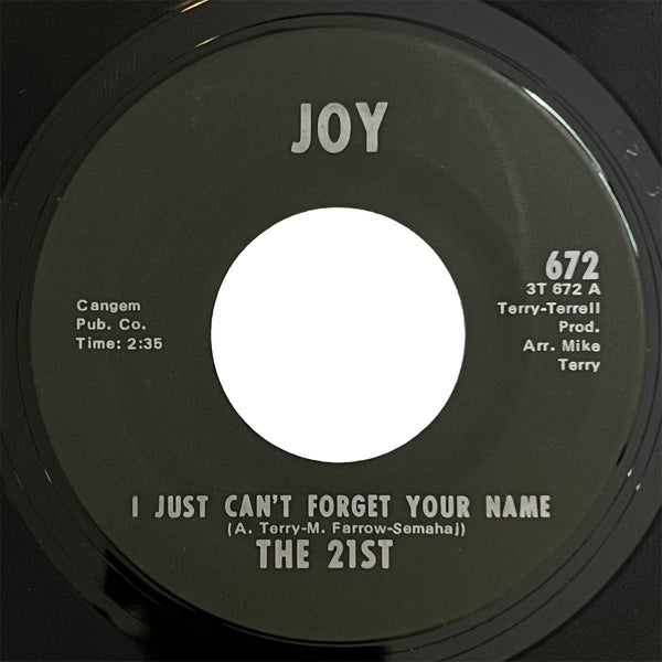The 21st - I Just Can't Forget Your Name