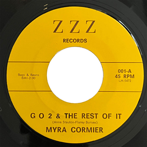 Myra Cormier - G O 2 and The Rest Of It