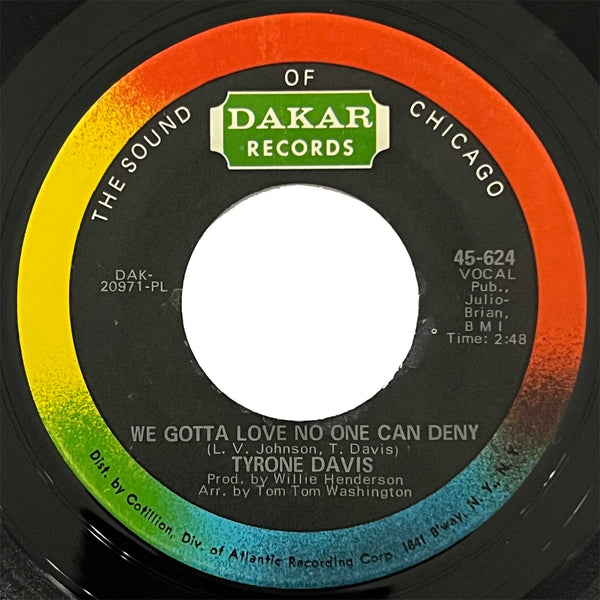Tyrone Davis - One Way Ticket