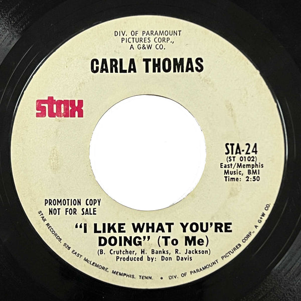 Carla Thomas - I Like What You're Doing (To Me)