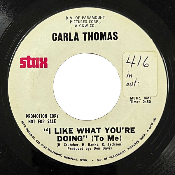 Carla Thomas - I Like What You're Doing (To Me)