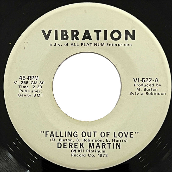 Derek Martin - Falling Out Of Love