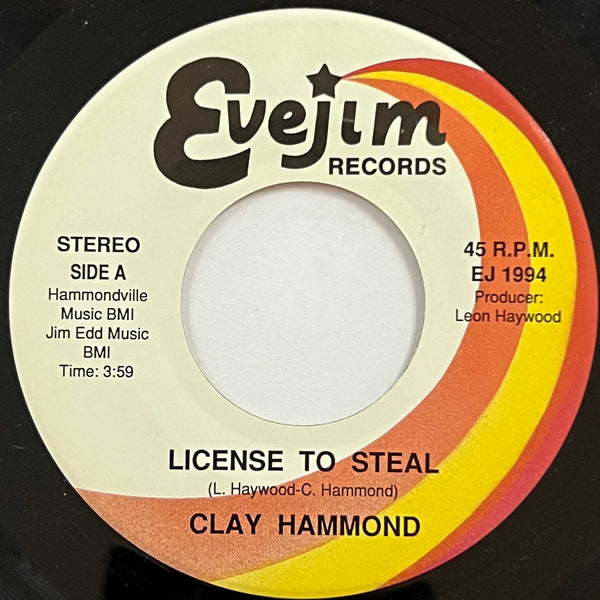 Clay Hammond - License To Steal