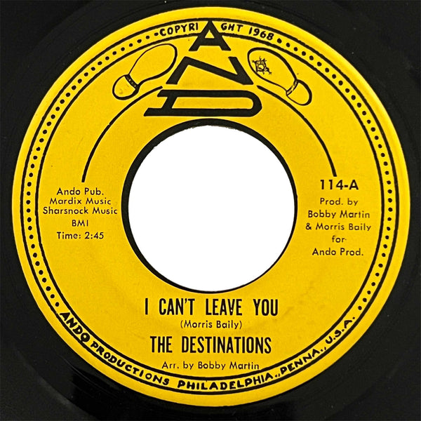 Destinations - I Can't Leave You