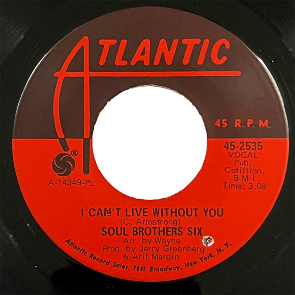 Soul Brothers Six - Your Love Is Such A Wonderful Love