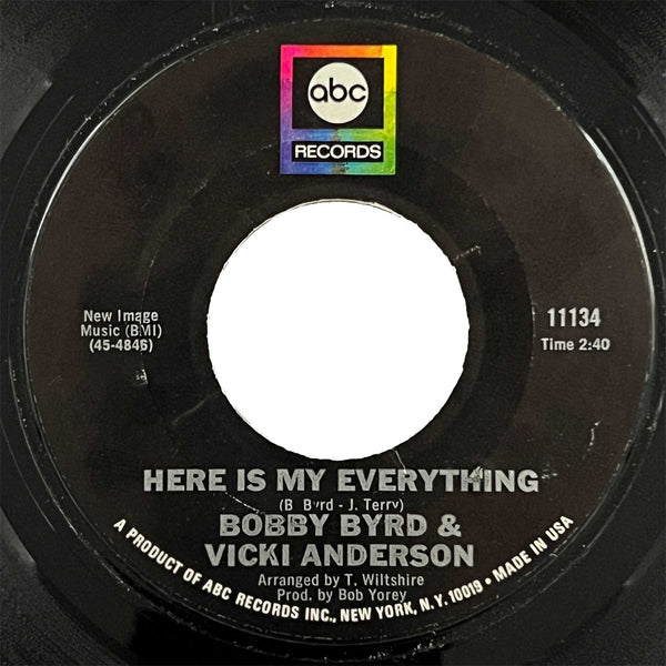 Bobby Byrd and Vicki Anderson - Here Is My Everything