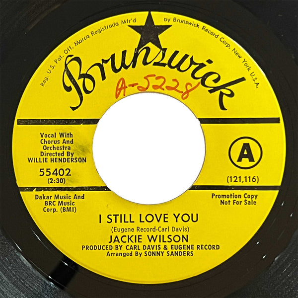 Jackie Wilson - I Still Love You (promo)