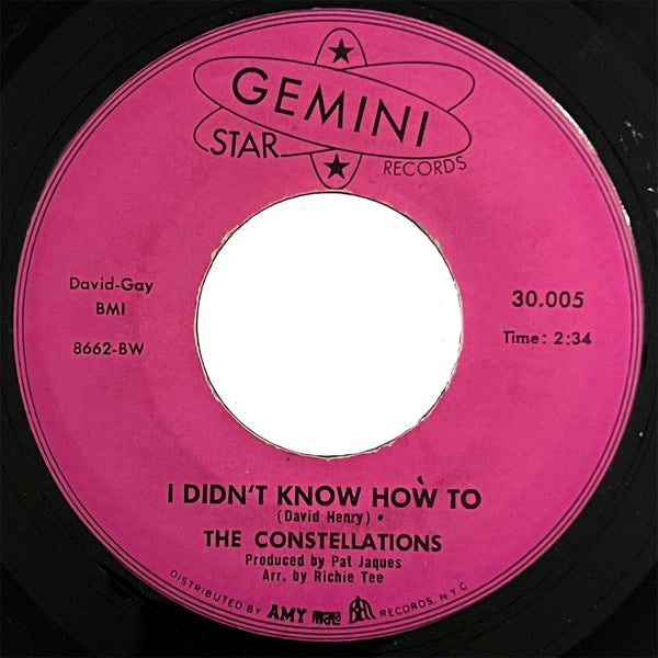 Constellations - I Didn't Know How To