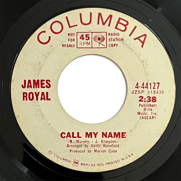 James Royal - When It Comes To My Baby