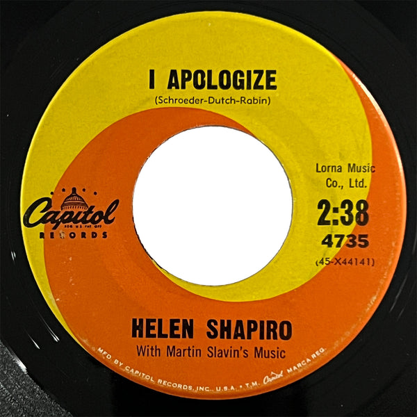 Helen Shapiro - Tell Me What He Said