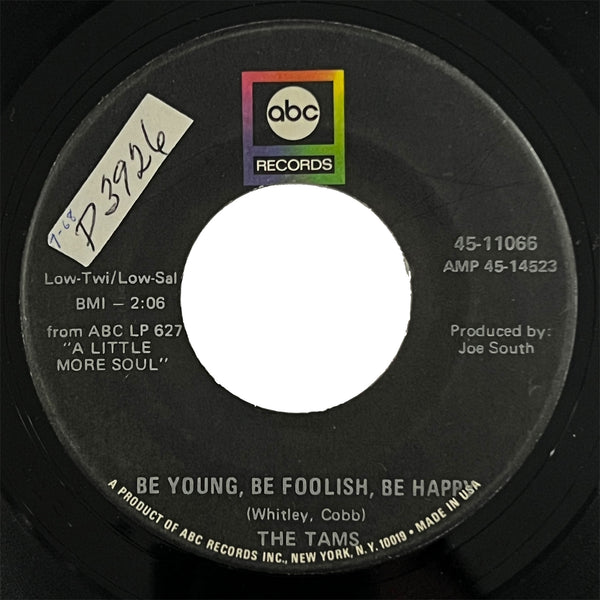 Tams - Be Young, Be Foolish, Be Happy