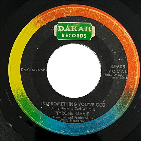 Tyrone Davis - Is It Something You've Got (VG+)
