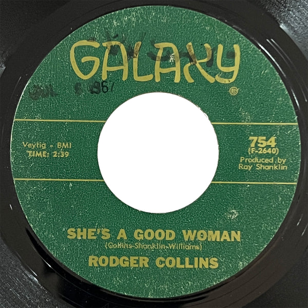 Rodger Collins - She's A Good Woman