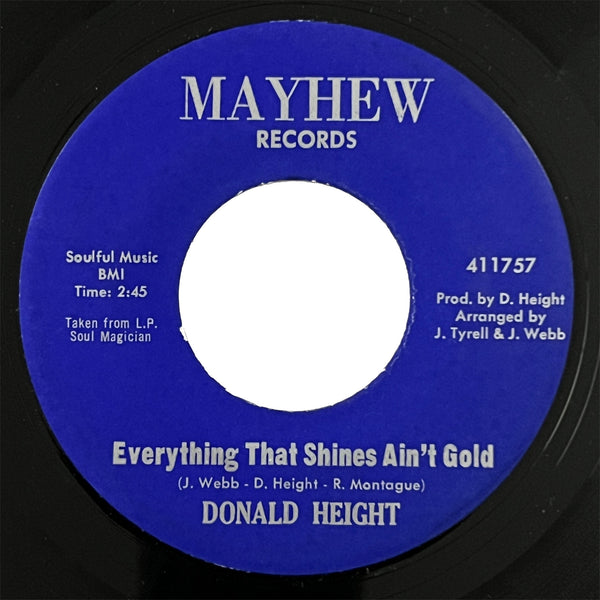 Donald Height - Everything That Shines Ain't Gold
