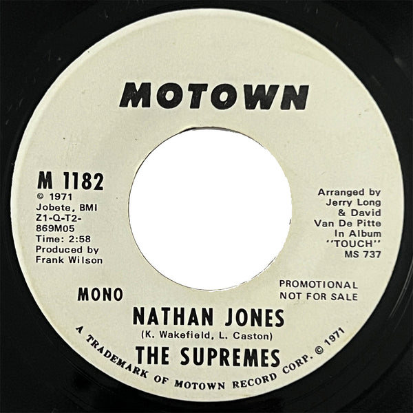 Supremes - Nathan Jones (promo)