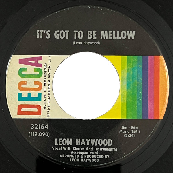 Leon Haywood - It's Got To Be Mellow