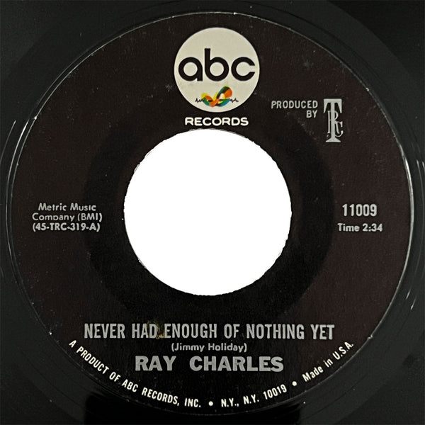 Ray Charles - Never Had Enough Of Nothing Yet