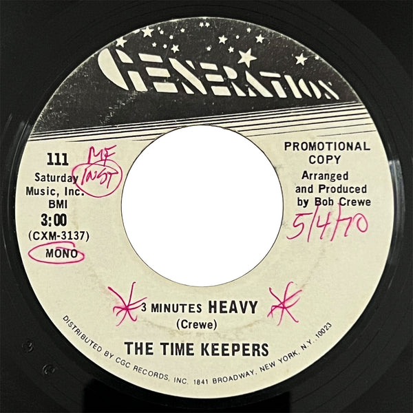 Time Keepers - 3 Minutes Heavy (promo)
