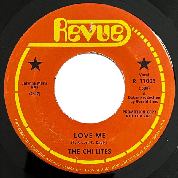 Chi Lites - Love Me