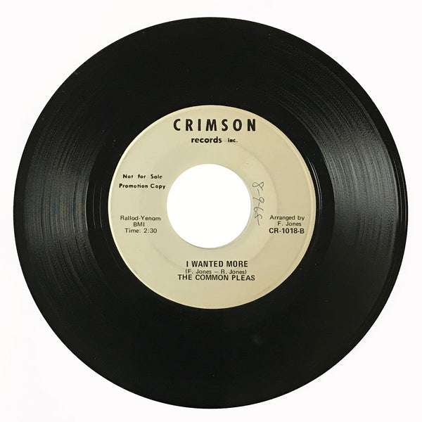 Common Pleas - I Wanted More