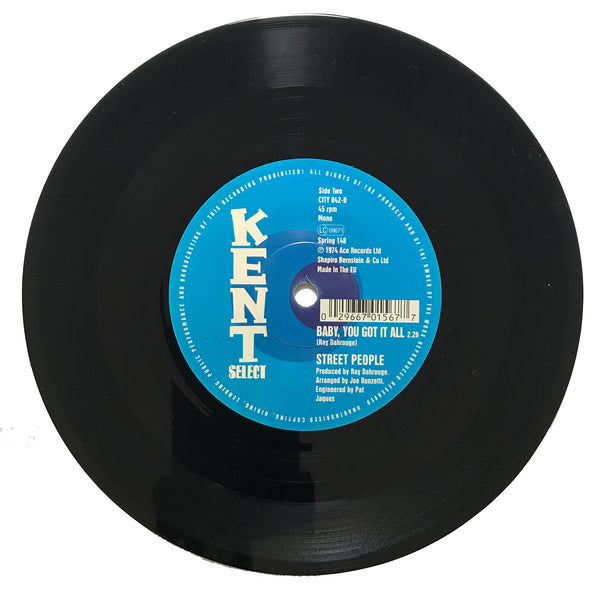 Street People - Your Momma Had A Baby / Baby You Got It All - Kent City 042
