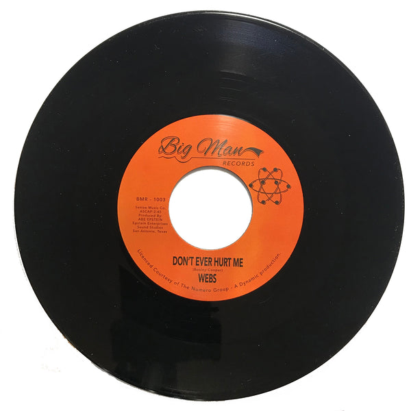 The Webs - Little Girl Blue / Dont Ever Hurt Me - Big Man 1003