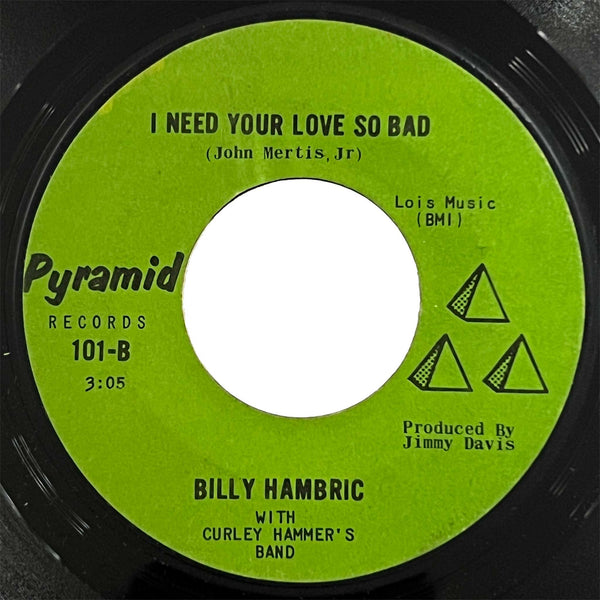 Billy Hambric - I Gotta Find That Girl