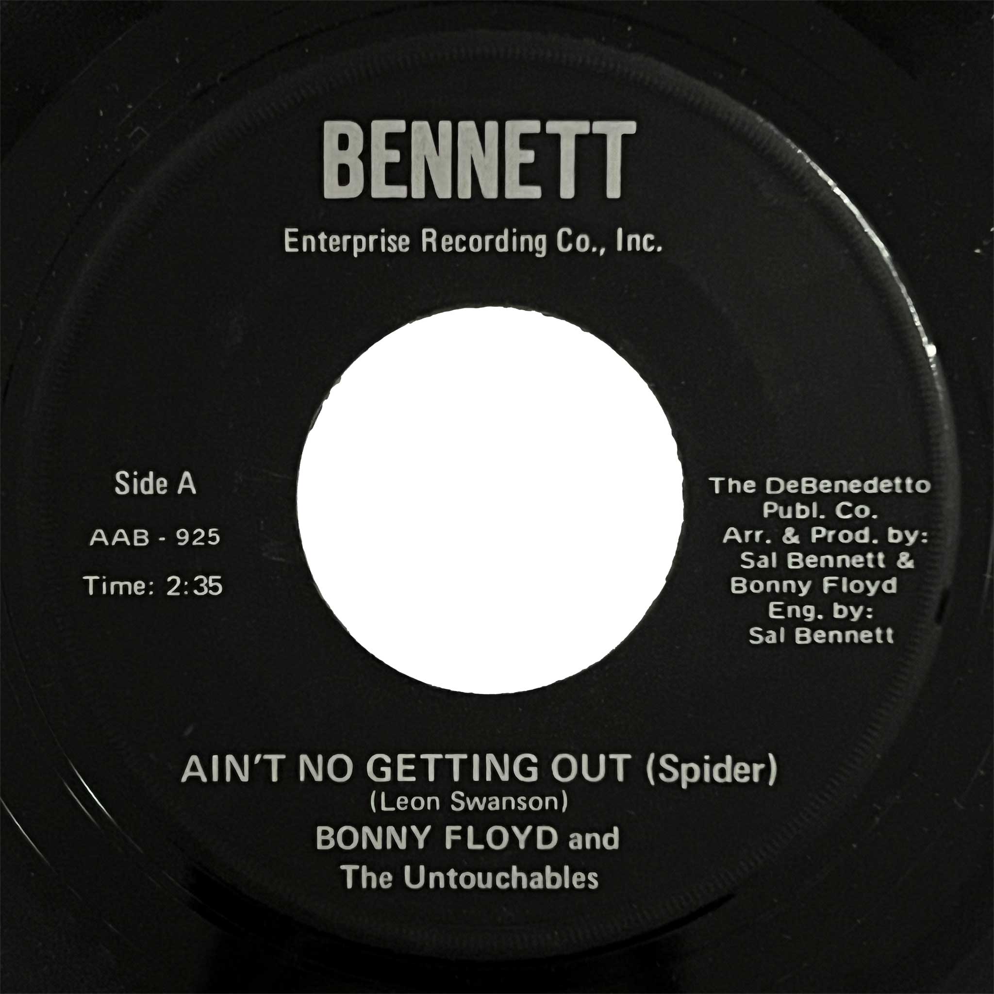 Bonny Floyd - Aint No Getting Out (Spider)