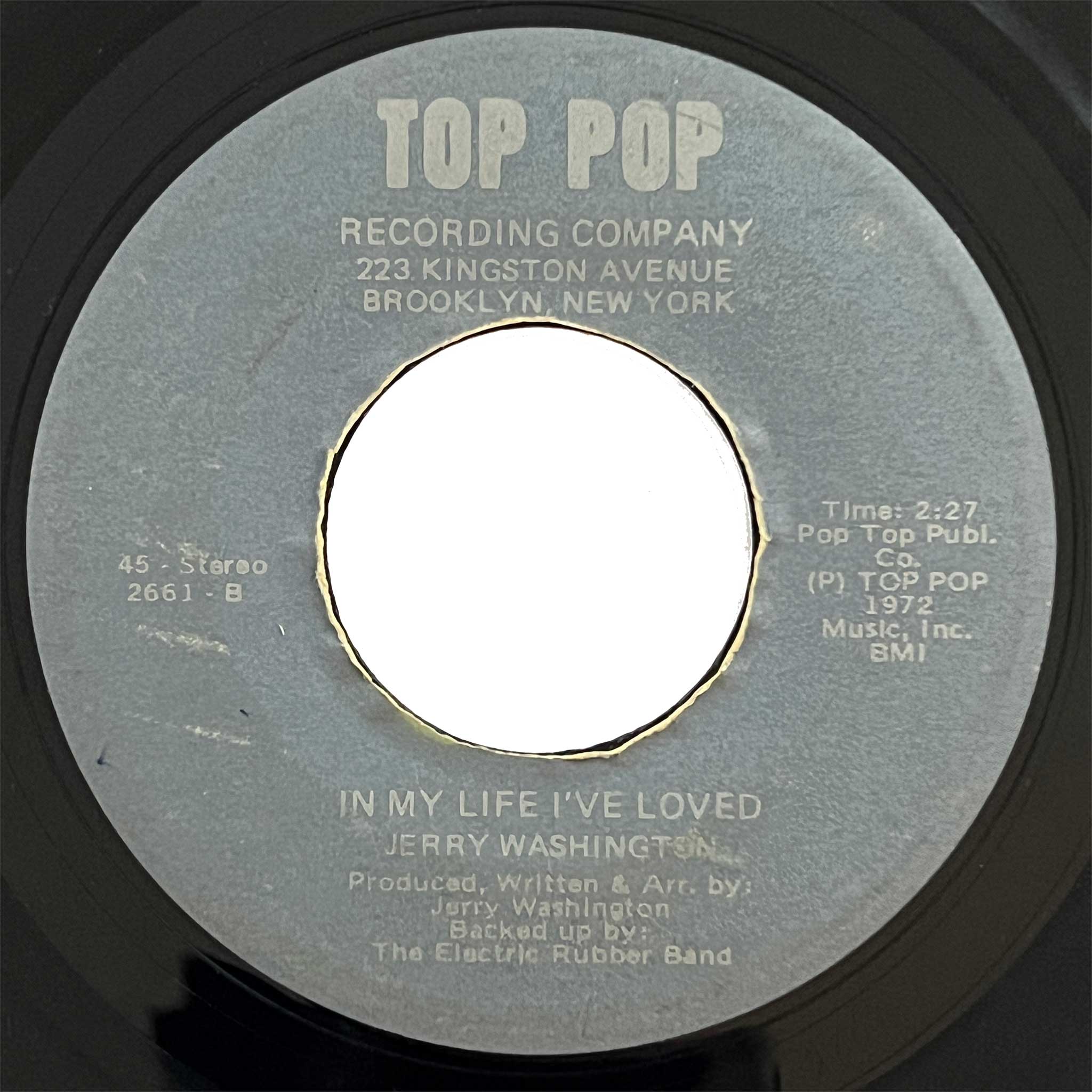 Jerry Washington - In My Life I've Loved