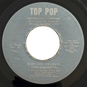 Jerry Washington - In My Life I've Loved
