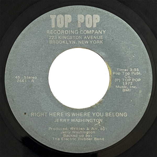 Jerry Washington - In My Life I've Loved