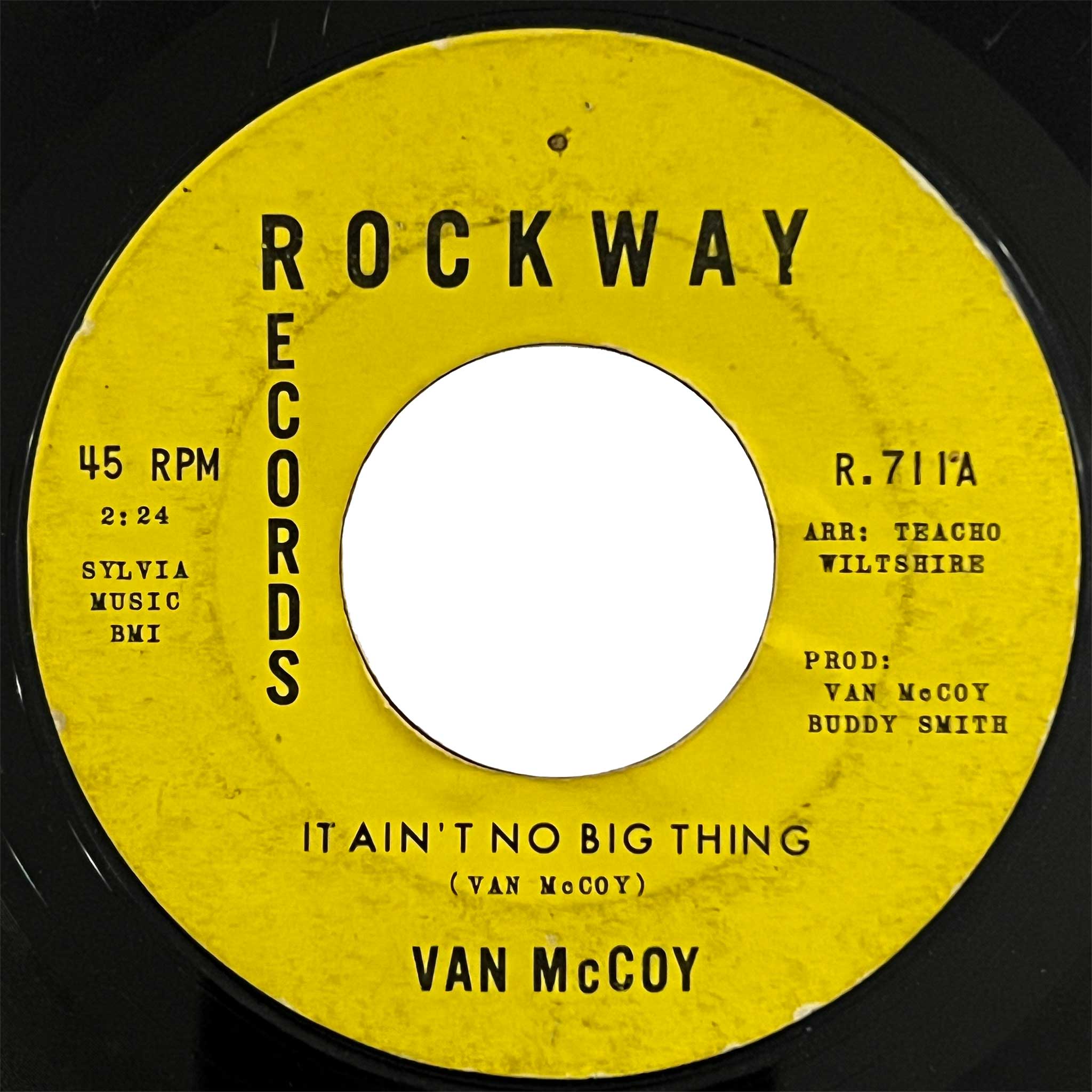 Van McCoy - It Ain't No Big Thing