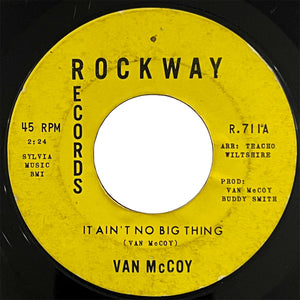 Van McCoy - It Ain't No Big Thing