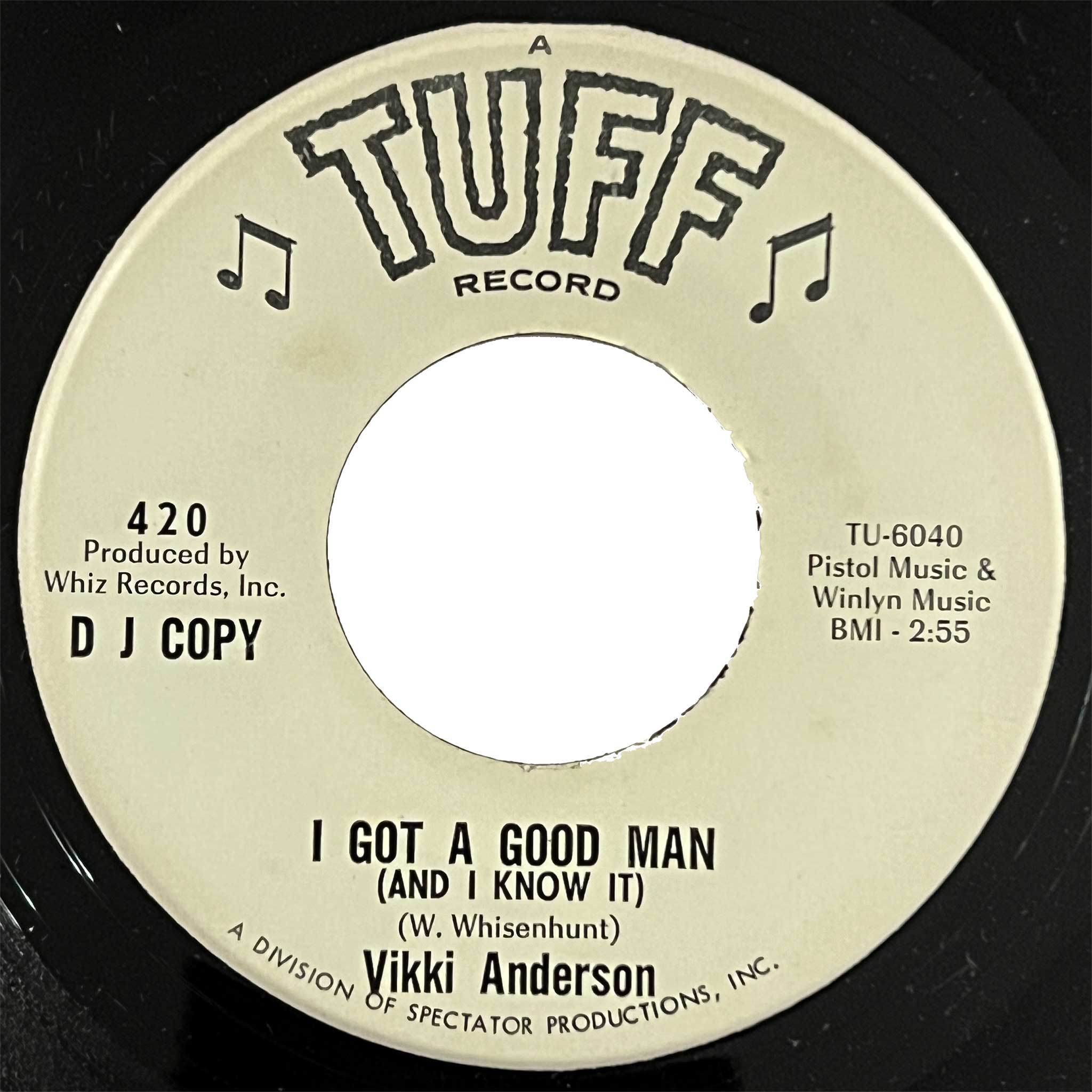 Vikki Anderson - I Got A Good Man (And I Know It)