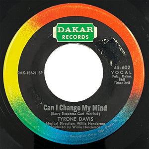 Tyrone Davis - Can I Change My Mind