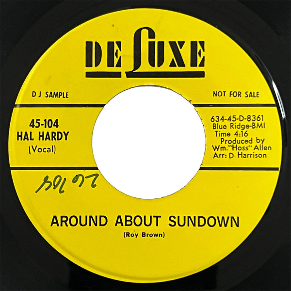 Hal Hardy - Tears Of Joy (promo)