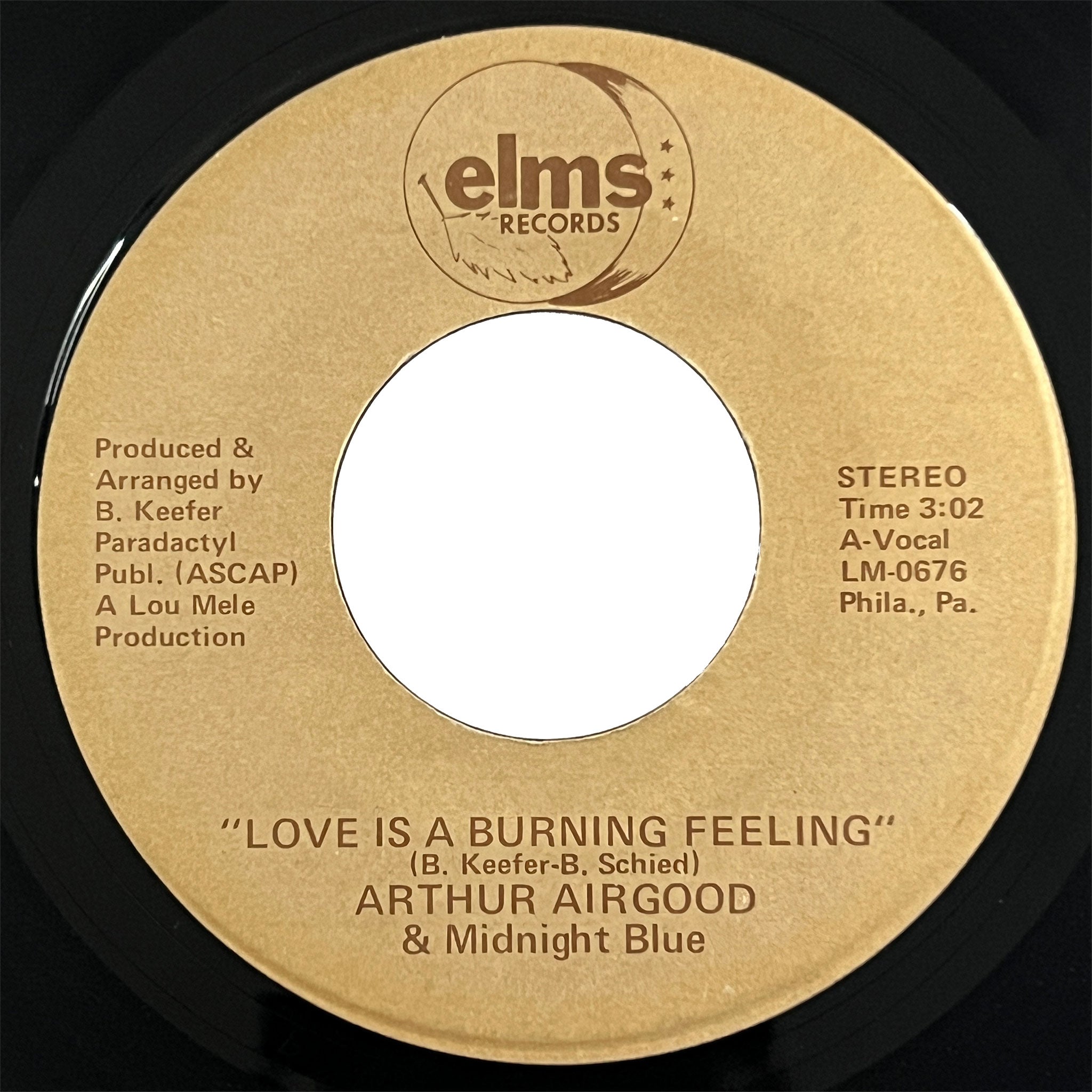 Arthur Airgood - Love Is A Burning Feeling