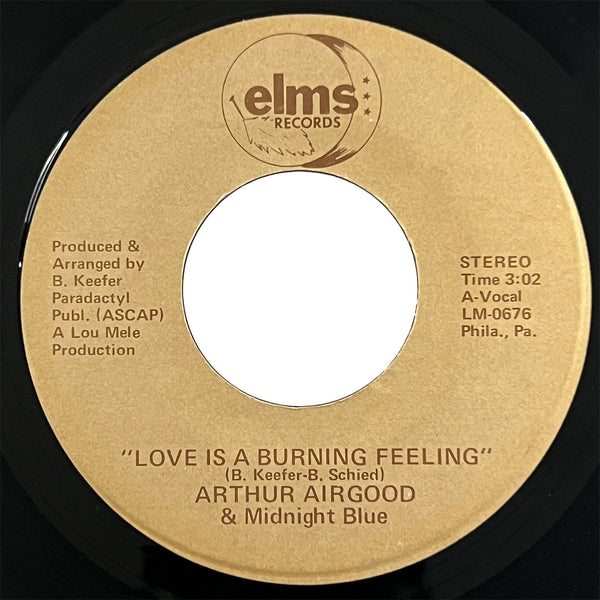 Arthur Airgood - Love Is A Burning Feeling