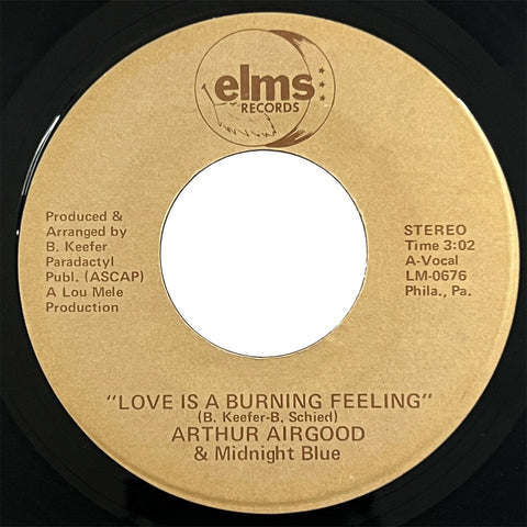 Arthur Airgood - Love Is A Burning Feeling