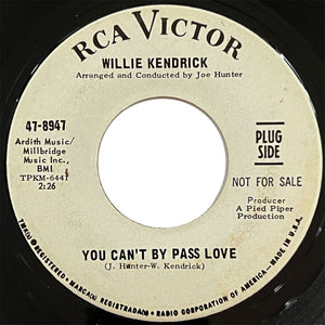 Willie Kendrick - You Can't By Pass Love