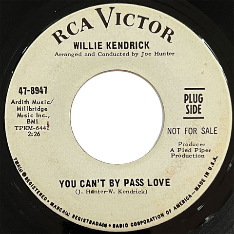 Willie Kendrick - You Can't By Pass Love