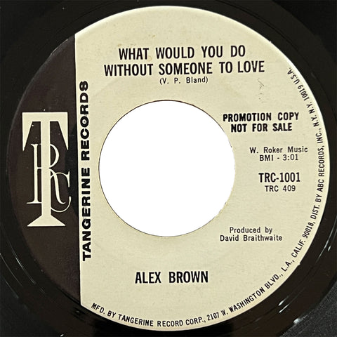 Alex Brown - What Would You Do Without Someone To Love