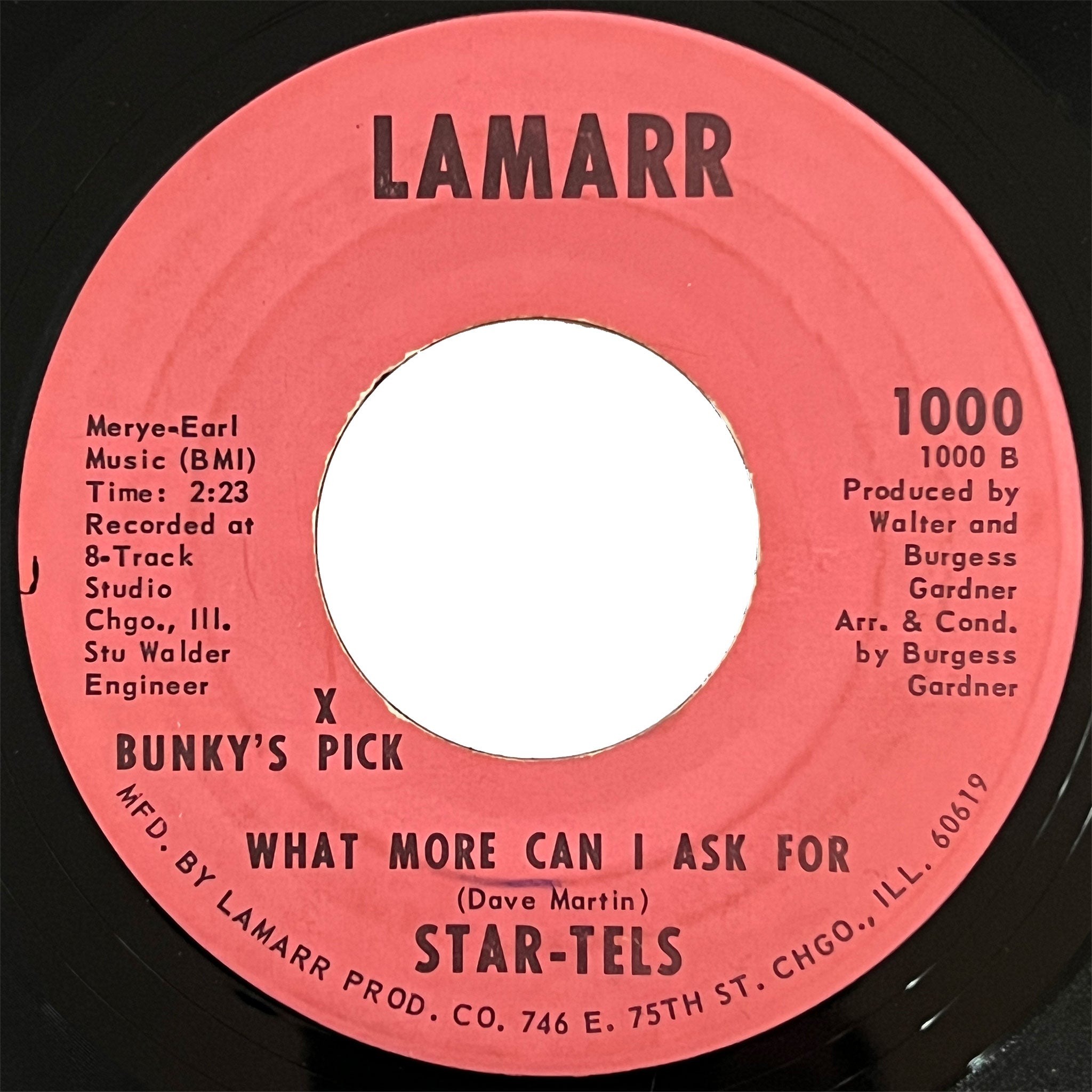 Star-Tels - What More Can I Ask For