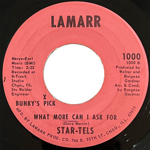 Star-Tels - What More Can I Ask For