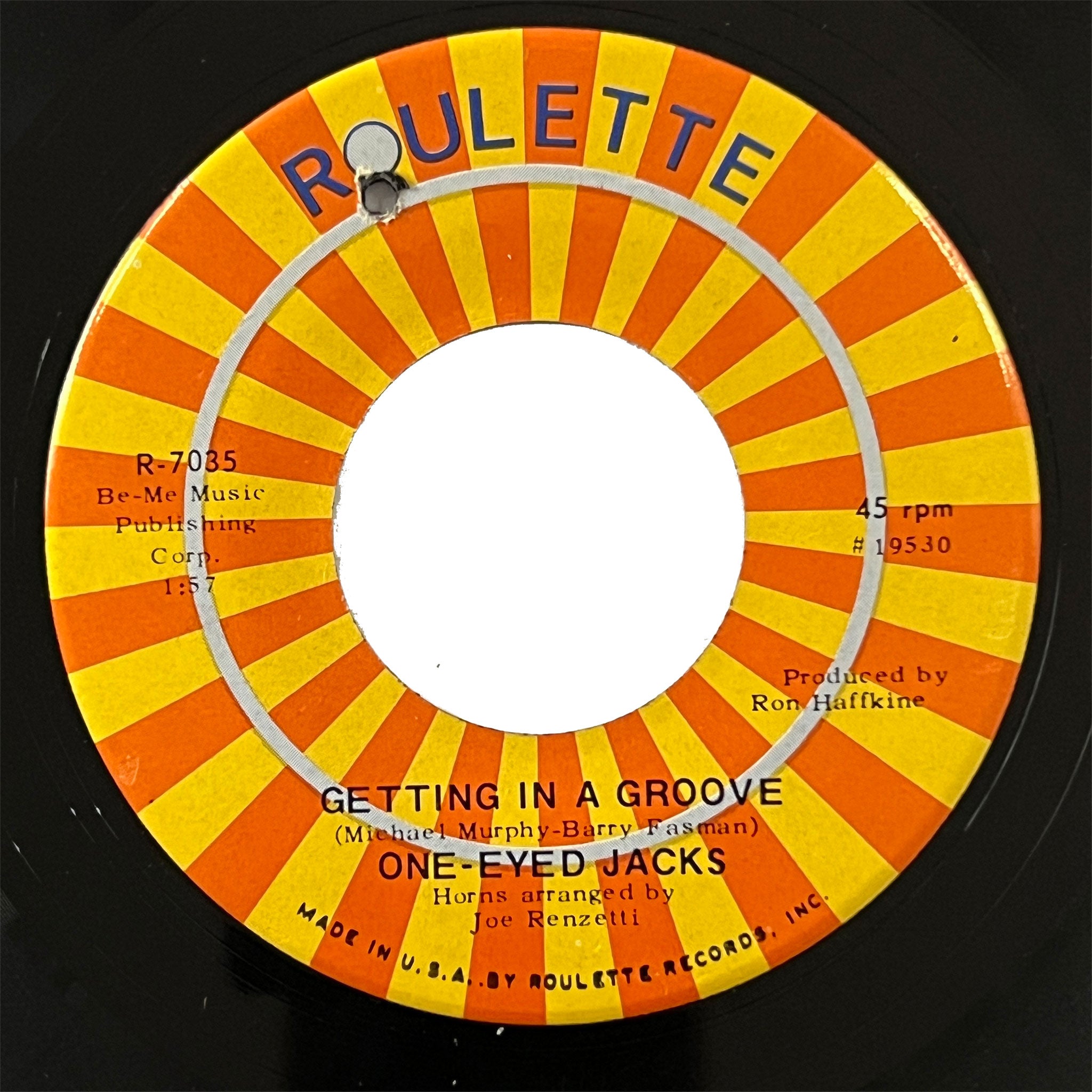 One Eyed Jacks - Getting In A Groove
